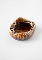 Vintage asbakje "Vissen" in glanzend keramiek, Antiek en Kunst, Ophalen of Verzenden