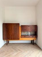 Vintage wandkast / dressoir, barkast, Comme neuf, 25 à 50 cm, Vintage, Avec tiroir(s)