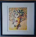 André Van Schuylenbergh °1952  litho " Yellow" gesigneerd, Enlèvement ou Envoi