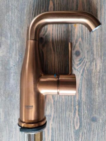 Grohe essence mitigeur de lavabo, couleur cuivre brossé, Enlèvement ou Envoi, Neuf, Cuivre, Robinet