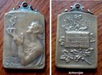 Sportmedaille 90 année Royal Sport Nautique Bruxelles 1955, Ophalen of Verzenden, Brons
