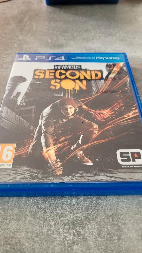 InFamous: Second Son, Playstation 4, Games en Spelcomputers, Games | Sony PlayStation 4, Zo goed als nieuw, Overige genres, Vanaf 12 jaar