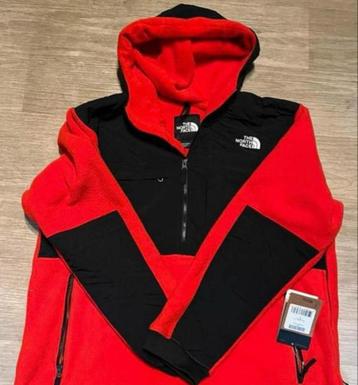 Heren fleece the north face rood/zwart XL beschikbaar voor biedingen