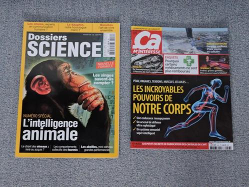 Lot de magazines de Sciences, Livres, Science, Utilisé, Enlèvement ou Envoi