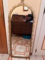 Miroir avec détails en fer forgé doré, Antiquités & Art, Enlèvement, Autres formes, Moins de 50 cm, 100 à 150 cm