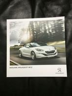 Brochure Peugeot RCZ, Livres, Autos | Brochures & Magazines, Comme neuf, Peugeot, Enlèvement ou Envoi