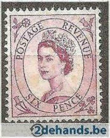 Groot-Brittannie 1952-1954 - Yvert 270 - Queen Elisabet (ST) beschikbaar voor biedingen