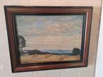 Schilderij landschap J.De Cort 1949 prima staat, Ophalen of Verzenden