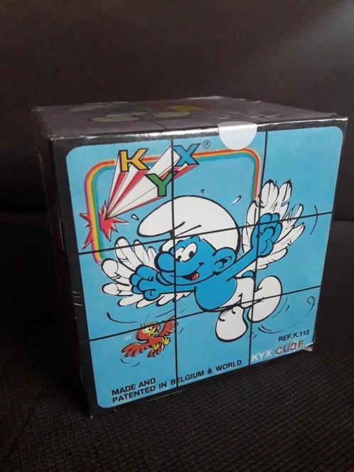Puzzle cube KYX Schtroumpfs 1985, Hobby & Loisirs créatifs, Sport cérébral & Puzzles, Neuf, Rubik's Cube ou Puzzle 3D, Enlèvement ou Envoi