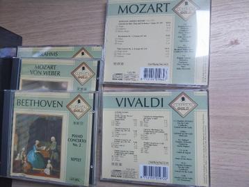 Box 25 CDs Klassieke muziek beschikbaar voor biedingen