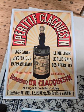 Apéritif Clacquesin Le meilleur le plus sain ..  128 x 93 cm beschikbaar voor biedingen