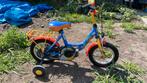 Kinder fiets met zijwieltjes, Fietsen en Brommers, Ophalen, Gebruikt, Zijwieltjes