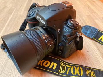 Nikon D700 + Nikkor 50mm F1.8 AF-S beschikbaar voor biedingen