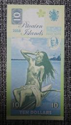 UNC-ticket voor 10 Dollars Islands 2018, Verzenden, Overige landen, Setje