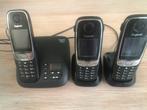 Gigaset C620A, Telecommunicatie, Vaste telefoons | Handsets en Draadloos, Ophalen, Gebruikt, 3 handsets