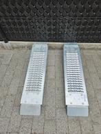 2sterke aluminium oprijplaten, Auto diversen, Aanhangwagen-onderdelen, Ophalen of Verzenden, Gebruikt