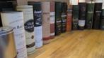 Verzameling lege whisky kokers 8€ PER KOKER, Ophalen