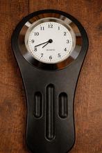 Zwart Stuurklokje - Wit Uurwerk - Bieden mag!, Motoren, Accessoires | Overige, Verzenden, Nieuw