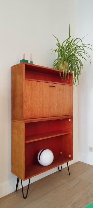 Vintage retro secretaire simpla lux mdk lowboard highboard  beschikbaar voor biedingen