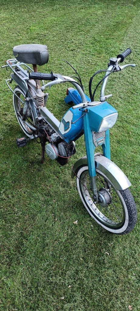 peugeot 104 project met inschrijvingspapieren, Fietsen en Brommers, Brommers | Oldtimers, Overige merken, Klasse B (45 km/u), Ophalen of Verzenden