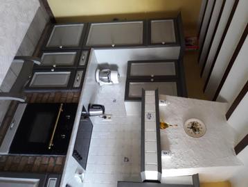 Keuken, Huis en Inrichting, Ophalen, Gebruikt, Enkelwandige keuken, Hout
