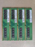 4 barrettes de RAM 8 GB DDR4 2133, Informatique & Logiciels, Mémoire RAM, Comme neuf, Desktop, Enlèvement, DDR4