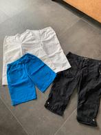 3 korte broeken, Maat 38/40 (M), Blauw, Ophalen of Verzenden, Driekwart
