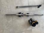 Ski set, Sport en Fitness, Skiën en Langlaufen, Overige typen, Ski, Gebruikt, 160 tot 180 cm