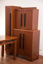 art deco jaren 30 keukenkast, tafel, en 2 stoelen, Ophalen