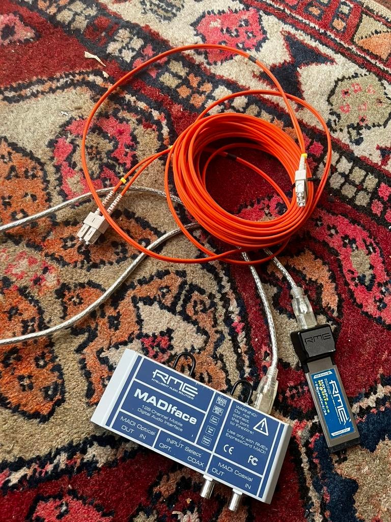 Rme madiface met expresscard, Enlèvement