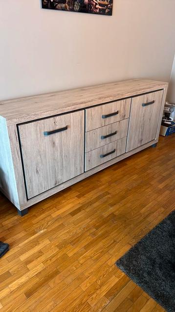 Buffet+table avec 4 chaises, Enlèvement, Comme neuf