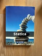 Statica KU Leuven 978-90-430-3615-3, Boeken, Ophalen of Verzenden, Gelezen