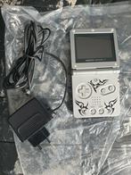 Gameboy advance sp color retro met oplader, Games en Spelcomputers, Spelcomputers | Nintendo Game Boy, Verzenden, Zo goed als nieuw