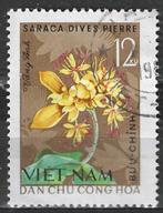 Noord-Vietnam 1964 - Yvert 365 - Bloemen - 12 xu (ST), Postzegels en Munten, Postzegels | Azië, Verzenden