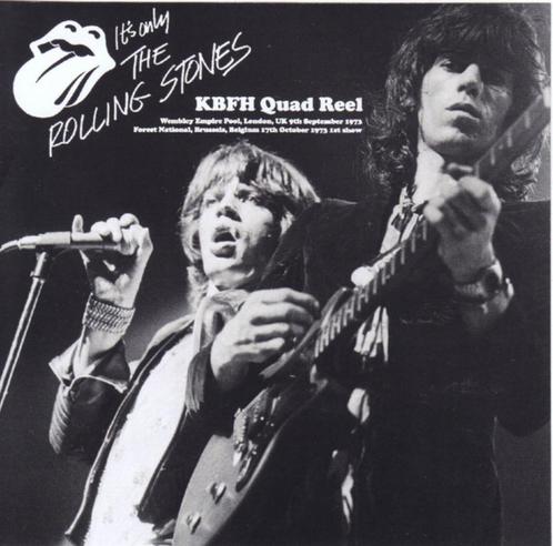 3 CD's ROLLING STONES - KBFH Quad Reel - Live 1973, CD & DVD, CD | Rock, Neuf, dans son emballage, Pop rock, Envoi