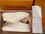 Louis Vuitton Time Out Trainers – White Monogram – Size 39, Wit, Ophalen of Verzenden, Zo goed als nieuw, Sneakers