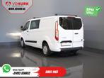 Ford Transit Custom 2.0 TDCI L2 Trend DC Dubbel Cabine BPM V, Auto's, Wit, 202 g/km, Bedrijf, Ford