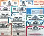 Verzameling 14X luchtvaartaandelen 1948-1976, Postzegels en Munten, Aandelen en Waardepapieren, Ophalen of Verzenden, 1950 tot 1970
