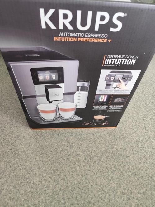 Krups Intuition Preference+ koffiemachine NIEUW — onder de g, Elektronische apparatuur, Koffiezetapparaten, Nieuw, Koffiebonen