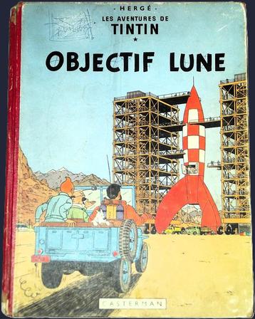 tintin - Objectif Lune EO, Une BD, Enlèvement ou Envoi, Utilisé, Hergé