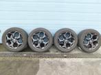 set originele Aluvelgen FORD Focus 16inch met zomerbanden, Ophalen, Gebruikt, 16 inch, Banden en Velgen