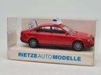 Service d'incendie Audi A6 - Rietze 1/87, Hobby & Loisirs créatifs, Voitures miniatures | 1:87, Comme neuf, Envoi, Voiture, Rietze