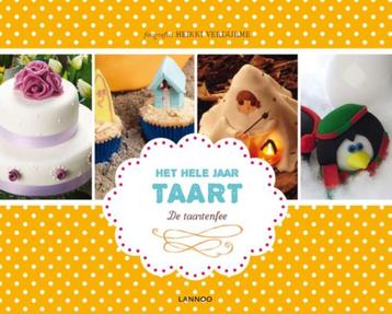 boek: het hele jaar taart/koekjes - de taartenfee(NIEUWSTAAT beschikbaar voor biedingen