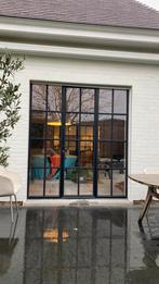 Menuiseries aluminium – style industriel – fenêtres & portes, Ophalen of Verzenden, Gebruikt, Glas, Binnendeur