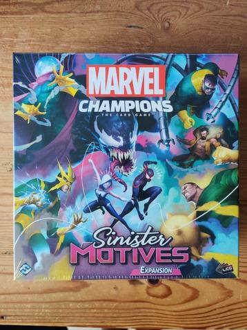 Marvel Champions: Sinister Motives card game beschikbaar voor biedingen