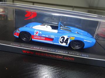 Matra Simca MS630/650 Le Mans 1969 Spark 1/43  beschikbaar voor biedingen