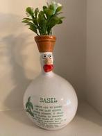 Petite poule J Line basilic, Maison & Meubles, Accessoires pour la Maison | Vases, Comme neuf, Blanc