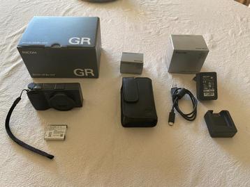 Ricoh GR 3x / IIIx HDF (incl. extra batterij), Neuf, Sans zoom optique, Autres Marques, Compact