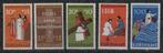 Suriname yvertnrs.: 571/75 postfris, Postzegels en Munten, Postzegels | Suriname, Verzenden, Postfris