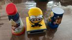 Wekker minions en 2 nachtlampjes paw patrol, Ophalen, Gebruikt